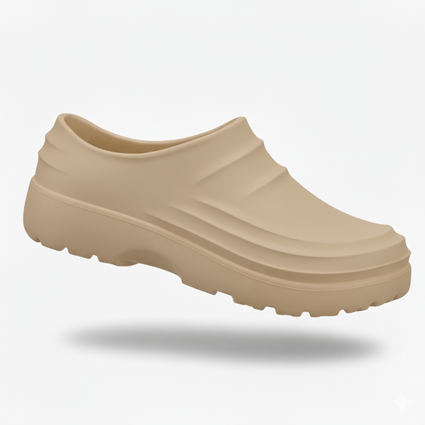 Beige CloudStep Clogs