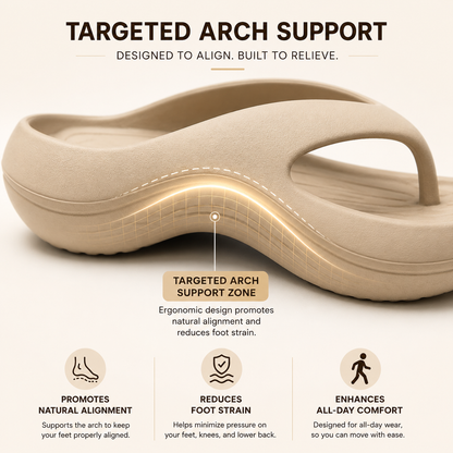 Sootheez Premium Arch Support Flip Flops